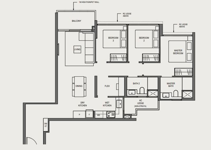 Springleaf Residence, 811 Upper Thomson Road, 3 Bedrooms, 1,259 sqft, Condominium For Sale, by Alvin Kwan, 500166059 - PropertyGuru.com.sg