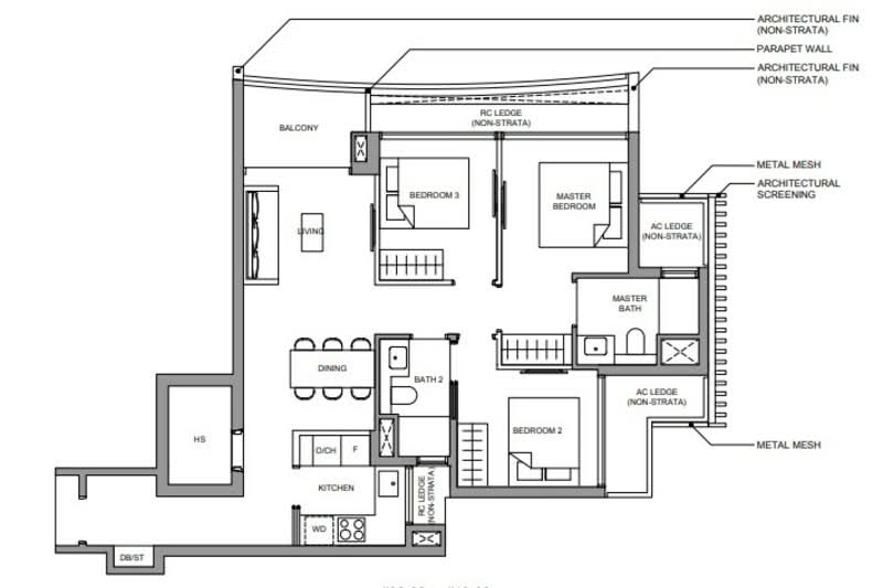 River Green Condominium For Sale at S$ 1,404,000 | PropertyGuru Singapore