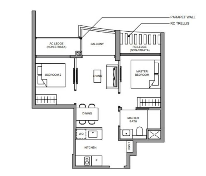 River Green Condominium For Sale at S$ 1,404,000 | PropertyGuru Singapore