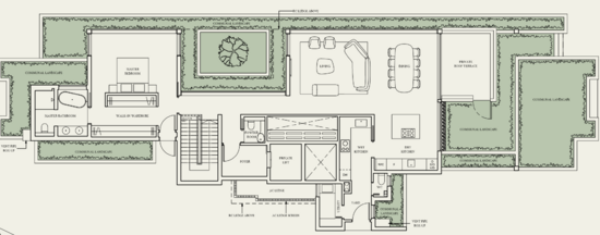 Watten House - Floor Plan