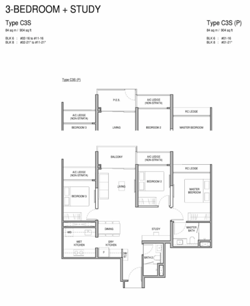 Norwood Grand, Admiralty / Woodlands, 3 Bedrooms, 904 sqft, Condominium For Rent, by TJHAI C. (TJ), 500248342 - PropertyGuru.com.sg