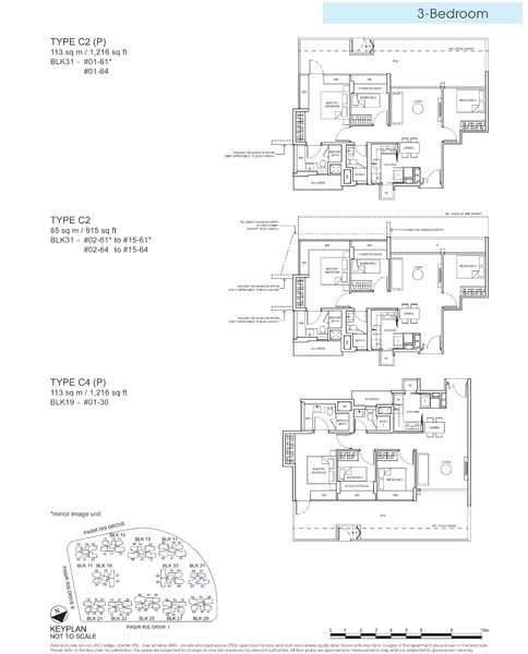 Coco Palms, 21 Pasir Ris Grove, 3 Bedrooms, 915 sqft, Condominium For Rent, by Nigel Aw, 25597490 - PropertyGuru.com.sg