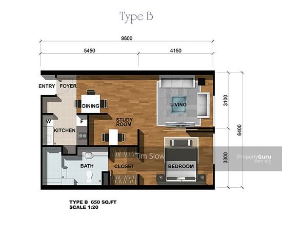 Swiss Garden Residences - Floor Plan - iProperty.com.my