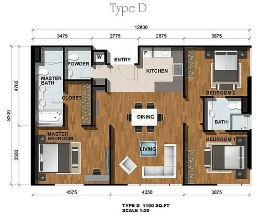 Swiss Garden Residences - Floor Plan - iProperty.com.my