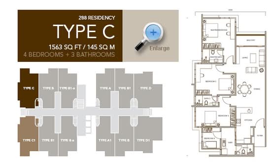 288 Residency - Floor Plan - iProperty.com.my