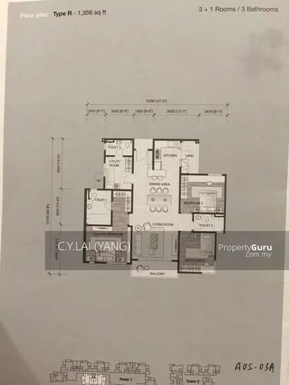 Zefer Hill Residence - Floor Plan - iProperty.com.my