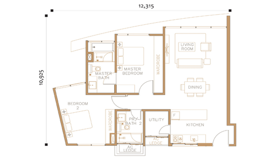Mirage By The Lake - Floor Plan - iProperty.com.my