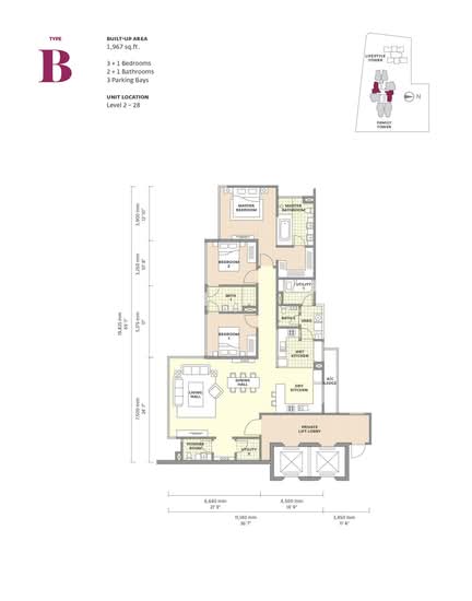 Uptown Residences - Floor Plan - iProperty.com.my