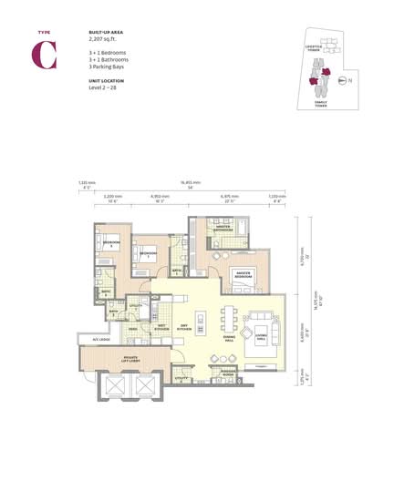 Uptown Residences - Floor Plan - iProperty.com.my