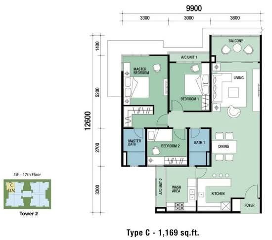 Rimba Residence - Floor Plan - iProperty.com.my