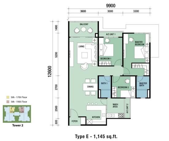 Rimba Residence - Floor Plan - iProperty.com.my