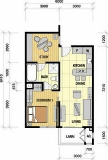 231 TR Serviced Suite - Floor Plan - iProperty.com.my
