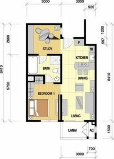 231 TR Serviced Suite - Floor Plan - iProperty.com.my