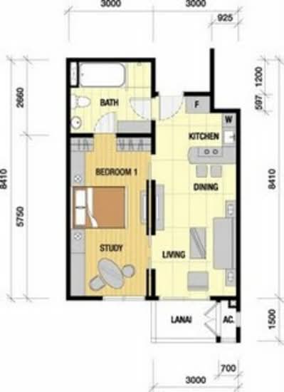 231 TR Serviced Suite - Floor Plan - iProperty.com.my