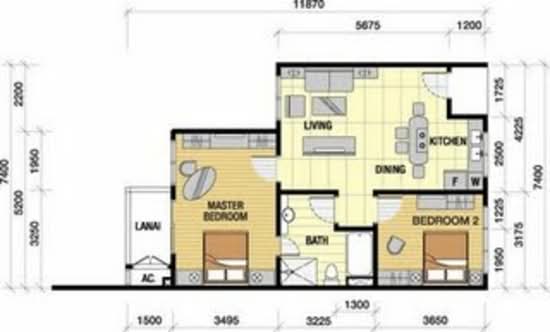 231 TR Serviced Suite - Floor Plan - iProperty.com.my