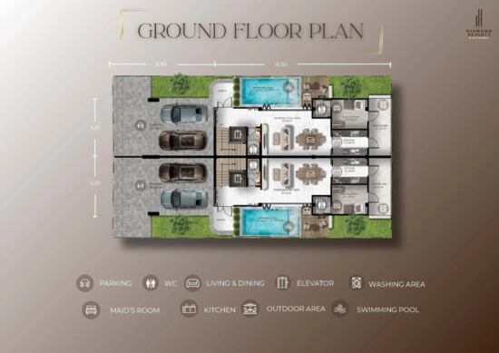 Diamond Heights by Loft Property - Floor Plan