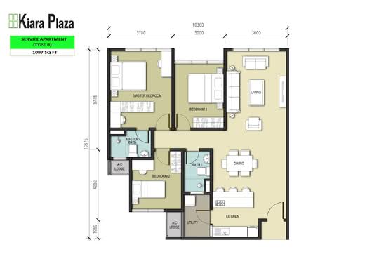 Kiara Plaza - Floor Plan - iProperty.com.my