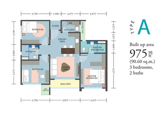 LakePark Residence @ KL North - Floor Plan - iProperty.com.my