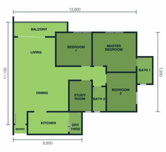 Anyaman Residence - Floor Plan - iProperty.com.my