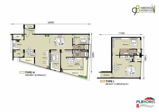 98 Nibong Residence - Floor Plan - iProperty.com.my