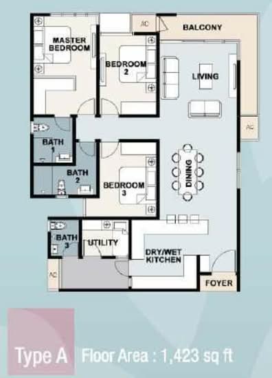 Setapak Green - Floor Plan - iProperty.com.my
