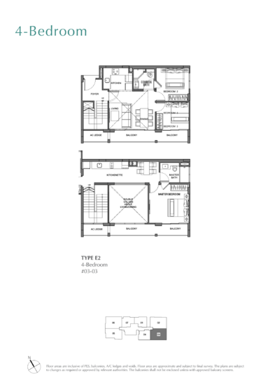 The Enclave Holland - Floor Plan