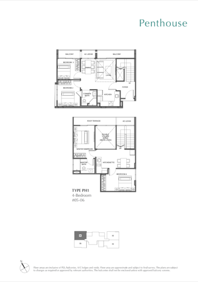The Enclave Holland - Floor Plan