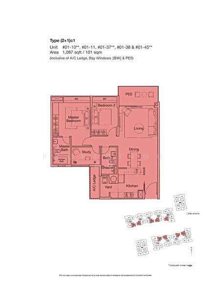 Ferraria Park Condo, 8 Flora Drive, Changi Airport / Changi Village, 2 Bedrooms, 1,088 sqft, Condominium For Rent, by Ann Teo, 500290194 - 2D - PropertyGuru.com.sg