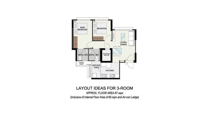 450D Bukit Batok West Avenue 6, 450D Bukit Batok West Avenue 6, 2 Bedrooms, 721 sqft, HDB Flat For Sale, by Alex Lee, 500241214 - PropertyGuru.com.sg