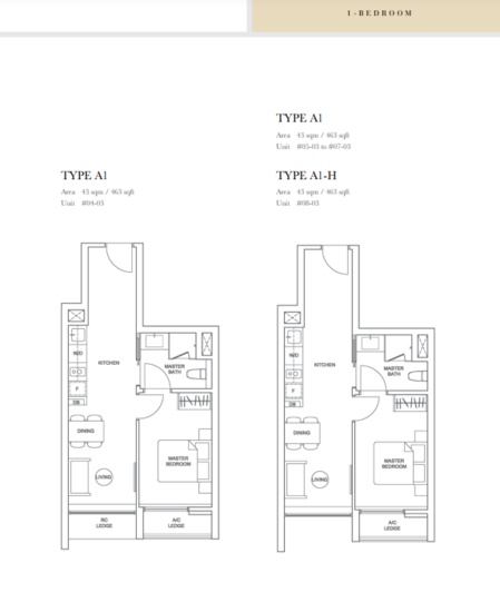 Sixteen35 Residences - Floor Plan