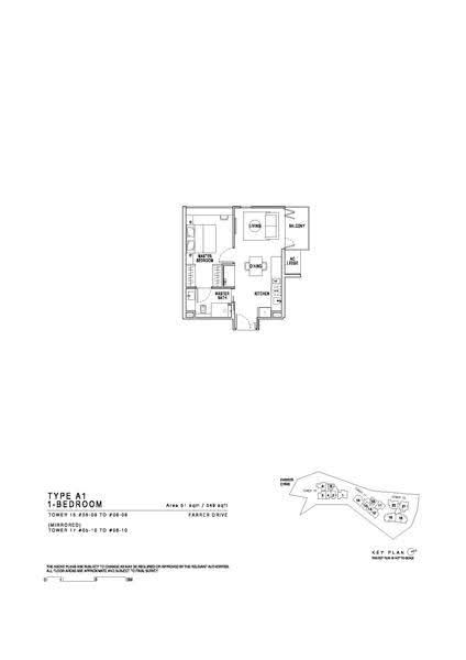 Pollen & Bleu, 15 Farrer Drive, Tanglin / Holland / Bukit Timah, 1 Bedroom, 549 sqft, Condominium For Sale, by Samuel Sim, 500264580 - PropertyGuru.com.sg