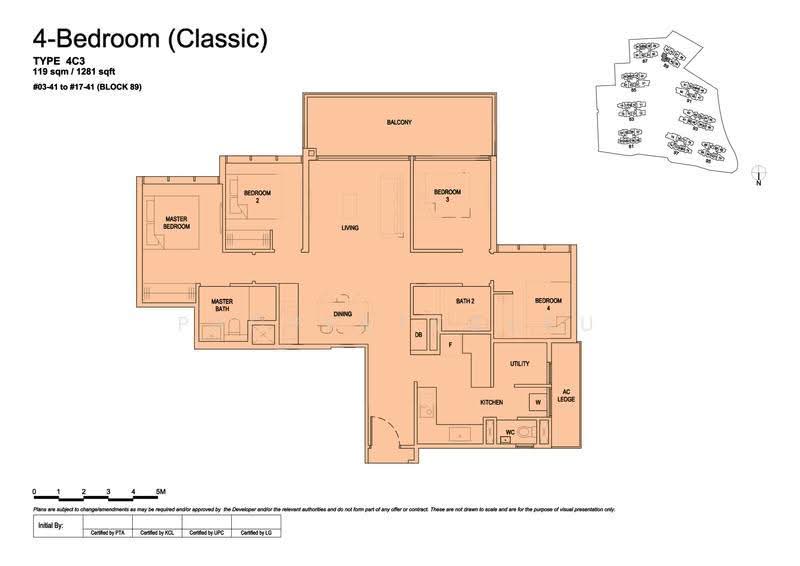 The Florence Residences, 89 Hougang Avenue 2, Hougang / Punggol / Sengkang, 4 Bedrooms, 1,281 sqft, Condominium For Sale, by Charles Goy, 500295351 - 2D - PropertyGuru.com.sg