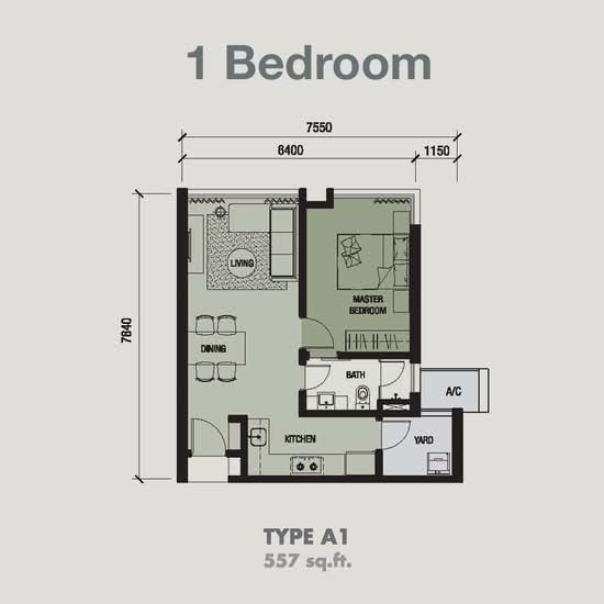 Icon Residenz @ Icon City - Floor Plan - iProperty.com.my