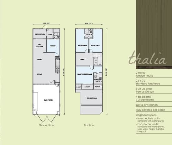 Jati Heights @ Putra Nilai - Floor Plan - iProperty.com.my
