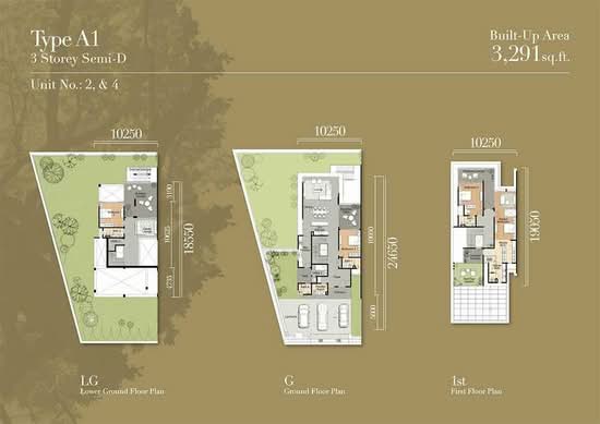 Tréhaus Semi-D Villa - Floor Plan - iProperty.com.my