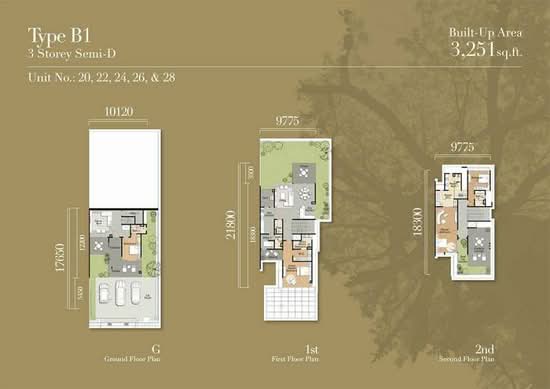 Tréhaus Semi-D Villa - Floor Plan - iProperty.com.my