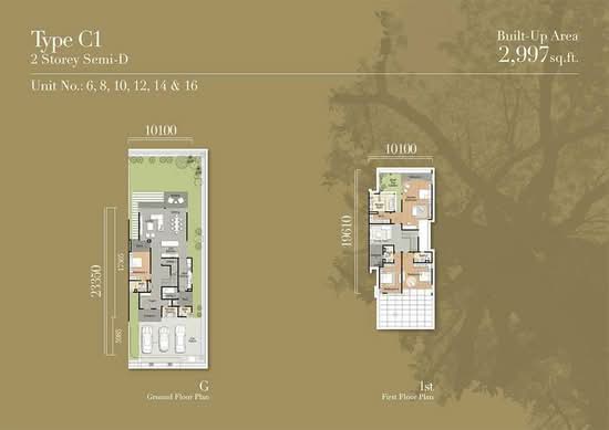 Tréhaus Semi-D Villa - Floor Plan - iProperty.com.my