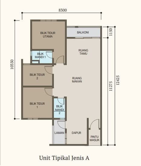 Residensi Kirana - Floor Plan - iProperty.com.my