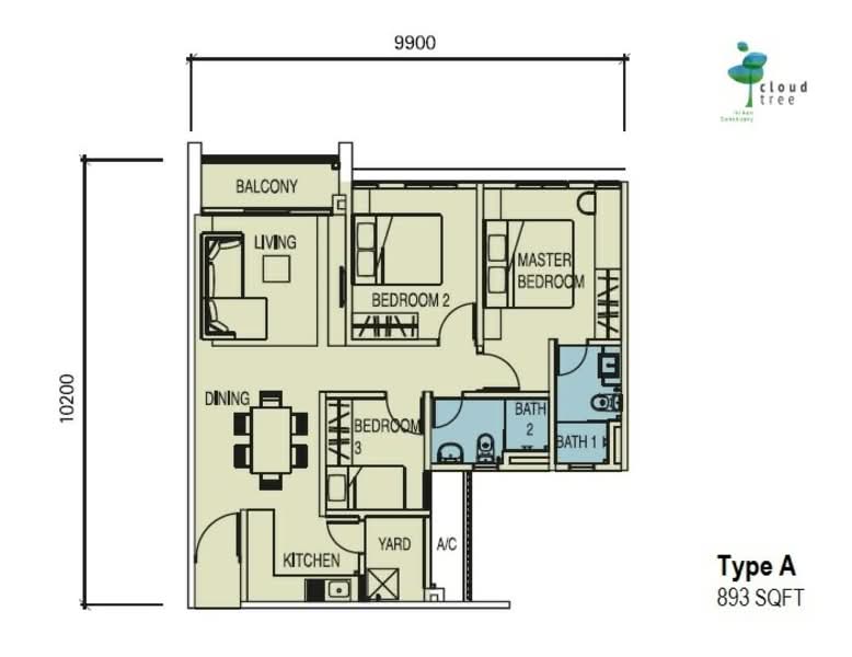 Condominium for Sale at CloudTree Residence - Adilah Adib - PropertyGuru.com.my