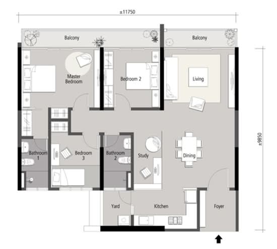 Skycube - Floor Plan - iProperty.com.my