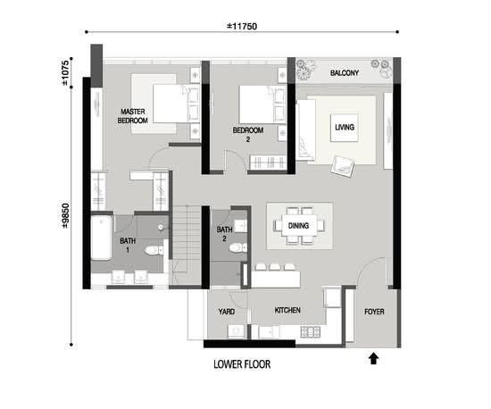 Skycube - Floor Plan - iProperty.com.my