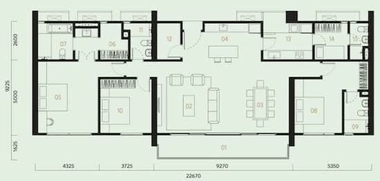 Windows on The Park - Floor Plan - iProperty.com.my