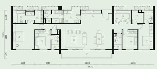 Windows on The Park - Floor Plan - iProperty.com.my