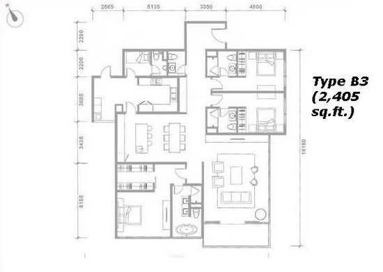 Pavilion Residences - Floor Plan - iProperty.com.my