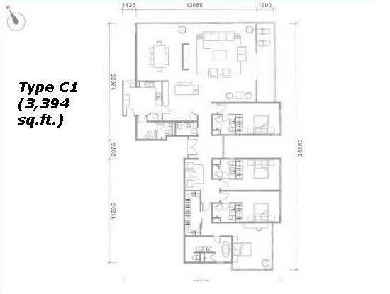 Pavilion Residences - Floor Plan - iProperty.com.my