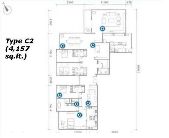 Pavilion Residences - Floor Plan - iProperty.com.my