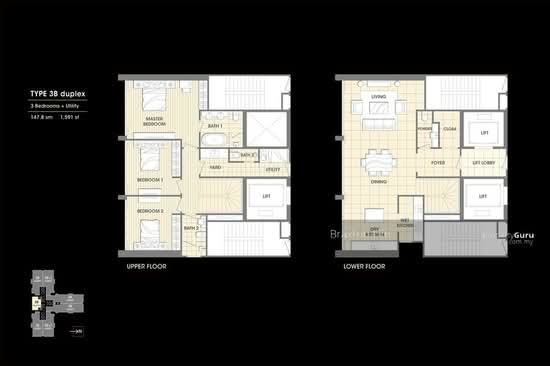 Quadro Residences - Floor Plan - iProperty.com.my