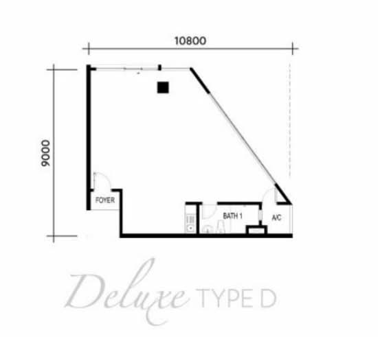 Lifestyle Suites @ TTDI Sentralis - Floor Plan - iProperty.com.my