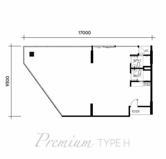 Lifestyle Suites @ TTDI Sentralis - Floor Plan - iProperty.com.my