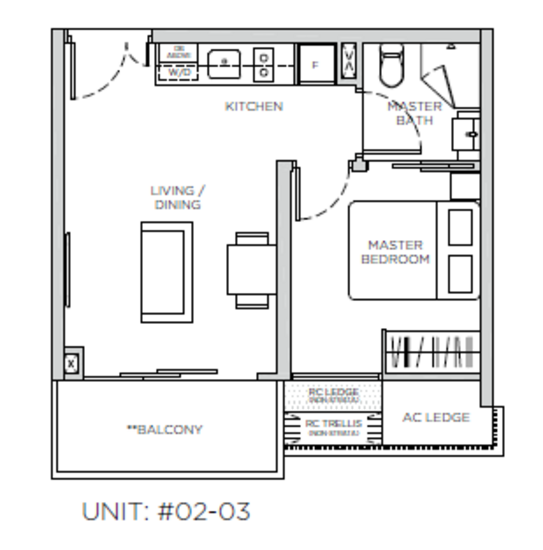 Sea Pavilion Residences - Floor Plan